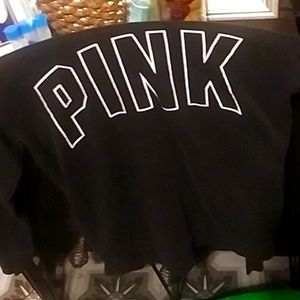 VS PINK sweater black size xs